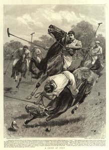 Een kruis bij polo